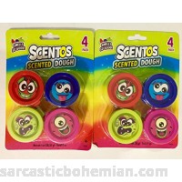 Scentos Dough Double Pack of the 4-pack Total 8 B01N80SMR2